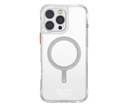 Etui do telefonów SKINARMA Saido do iPhone 16 Pro Max 6.9" Magnetic Charging clear